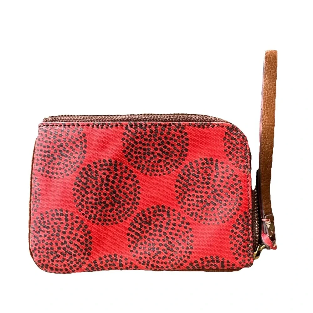 Fossil zipper pouch